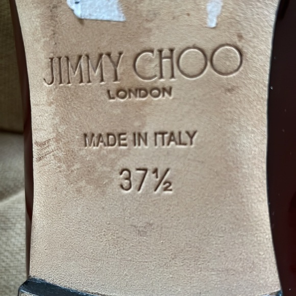 JIMMY CHOO shoes luxury designer beautiful size 7.5 - Picture 12 of 12